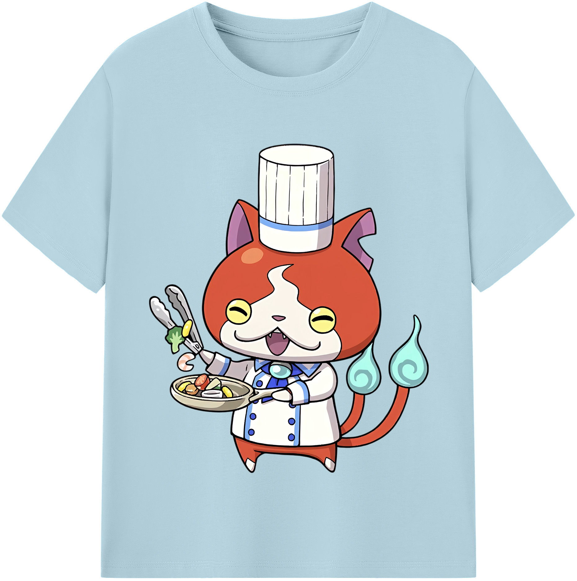 （画像用） 妖怪ウォッチ Yo-kai Watch 綿100％半袖Tシャツ（フロントプリント）